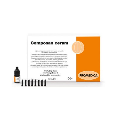 Composan Ceram, Glass Ceramic Micro-Hybrid Composite, A3.5, Capsule