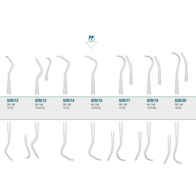 Curette MC CALL 13S/14S
