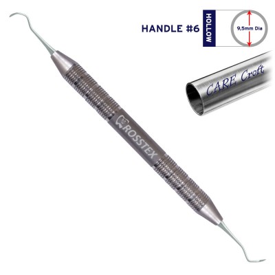 Dental Sickle Scaler 204S, Posterior, Handle No. 4