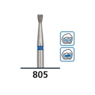 Inverted Cone Diamond Burs G805, Coarse Grit, FG-010