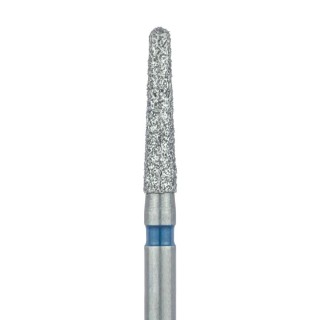 Round-End Taper Diamond Burs C856, Super Fine Grit, FG-012