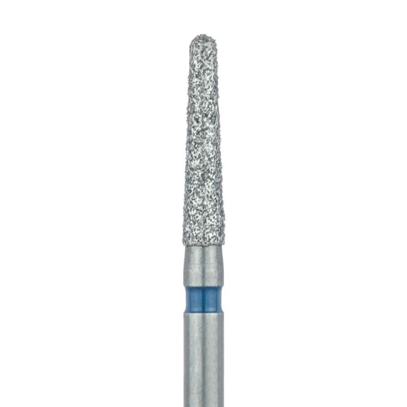 Round-End Taper Diamond Burs C856, Super Fine Grit, FG-012