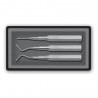 Dental Elevator Set, Heidbrink, 3 Pcs