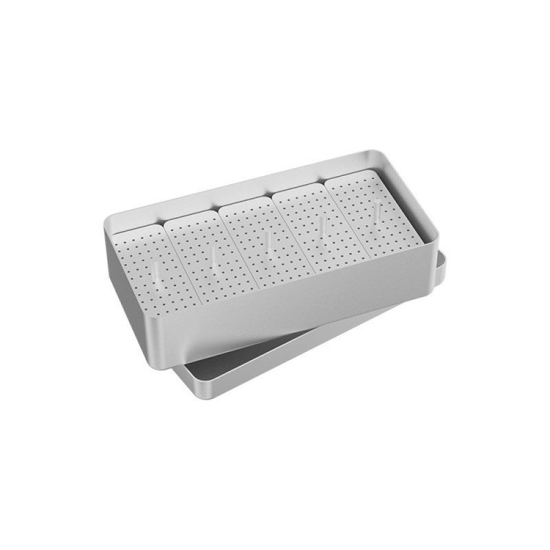 Endodontic Aluminium Box With Lid 204x105x54 mm
