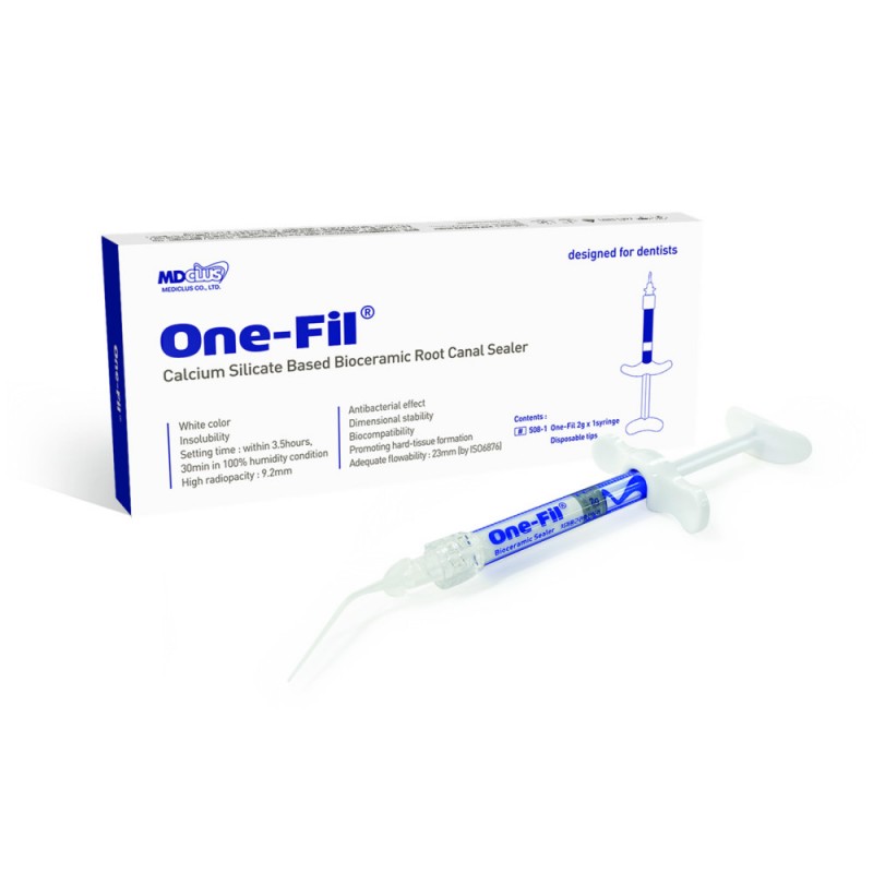One-Fil, Bioceramic Root Canal Sealer, 0.5g Syringe