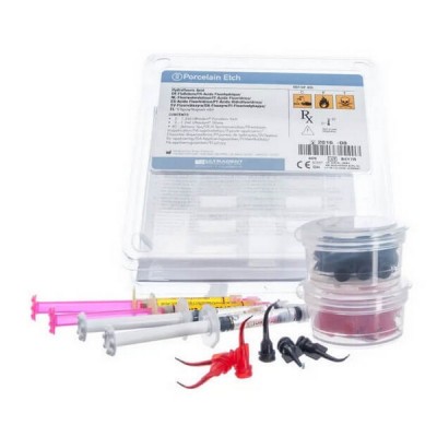 Porcelain Etch Kit, 90 Second, 9% Hydrofluoric Acid