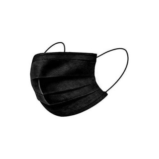 Face Mask Black Disposable Box