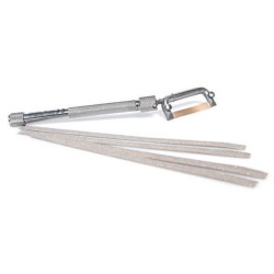 Adjustable Enamel Stripper + Strips 6mm Assorted Grits (S1 + S2)