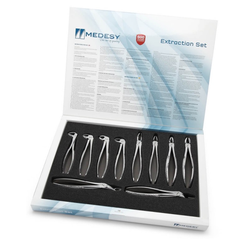 Tooth Forceps Set/10 Pieces