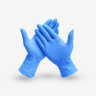 Nitrile Gloves Powder-Free Size Small, Box/100