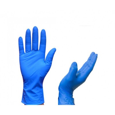 Vinyl Nitrile Gloves, Blue, Medium, BX/100