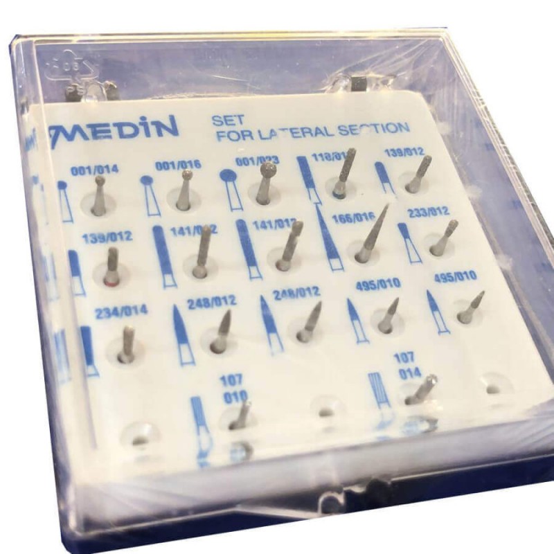 Burs Set For Lateral Section Finishing, FG Set/17