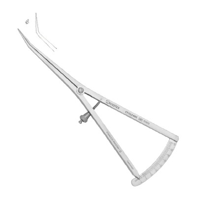 Caliper Castroviejo, Angled, 18.0 cm