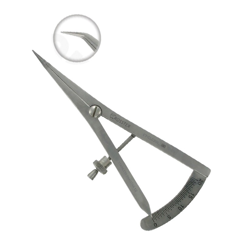 Caliper Castroviejo, Straight, 10.0 cm