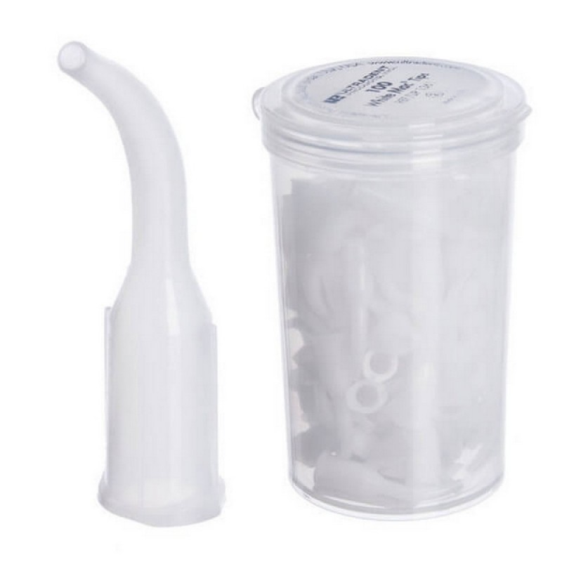 White Mac Tips, Dispenses Large Volumes