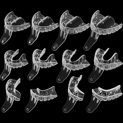 Polycarbonate Clear Impression Trays Set/12