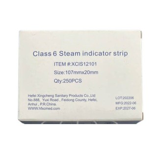 Class 6 Steam Indicator for Dental Autoclave