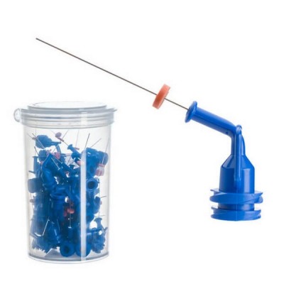 NaviTip, Apex Delivery Tips, 30G, Blue, 25mm Length