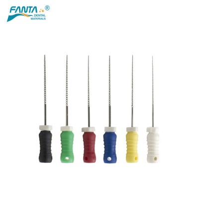 Fanta K-Files, Assorted Sizes No. 15–40, 21mm Length, Stainless Steel