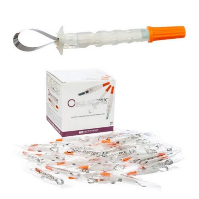 Omni-Matrix SS, Winged 6.5 mm 0.001" (.025 mm) Orange, PK/48