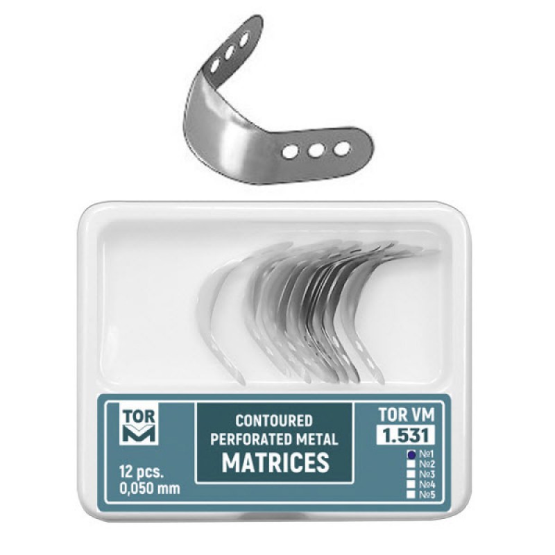 Perforated Contoured Metal Matrices, Small