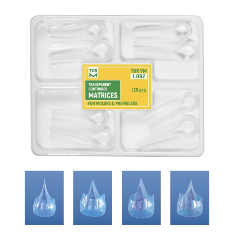 Transparent Matrice Kit for Premolar + Molar