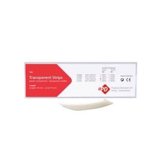 Transparent Matrix Strips, Straight, Thin (8mm)