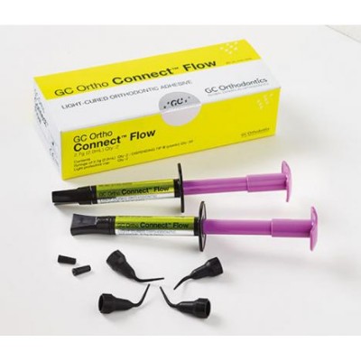 GC Ortho Connect Flow, LC Adhesive for Lingual Retainers & Aligner Attachments, 2.7g, PK/2