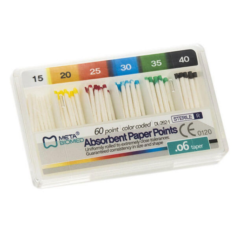 Absorbent Paper Points .06 Taper No. 30