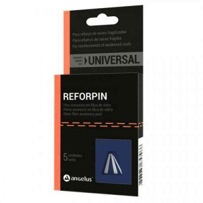 Angelus Reforpin, Glass Fiber Accessory Posts, Universal Pack, 10 Units