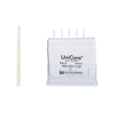 UniCore Post Size No. 0 (0.6mm) White