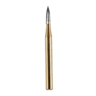 Finishing Carbide Bur, FG 008, Flame, 12 Flutes ISO No. 246