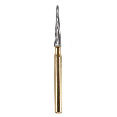 Finishing Carbide Bur, FG 014, Cone, 12 Flutes ISO No. 135