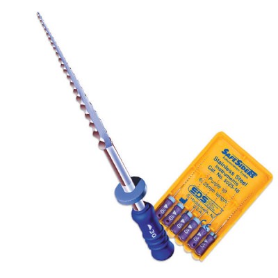 SafeSiders Stainless Steel Refill 25mm (purple) No. 10