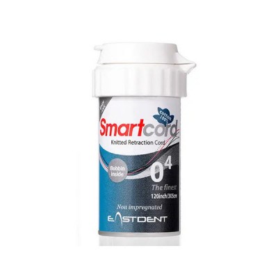 SmartCord 04, Non-Impregnated Knitted Retraction Cord, Size No. 0000