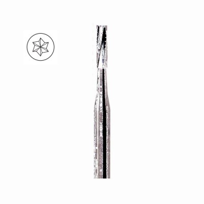 Operative Carbide Bur, Straight Flat End Crosscut, FG-009