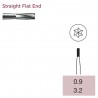 Operative Carbide Bur, Straight Flat End, Fissure, FG-009