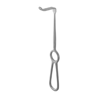 Surgical Retractor Kocher-Langenbeck, 40x11 mm, Downward, 21.5 cm