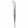 Tweezer For Suture Curved