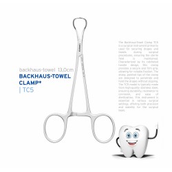 Surgical Clamp Backhaus-Towel, 13.0 cm