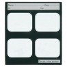 EZ-View Series 22: Green Masked No. 2 4H (92 x 101mm) PK/100