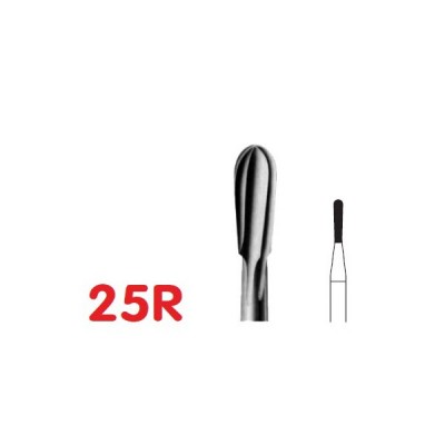 Pear Long Carbide Dental Burs FG25R, FG-014