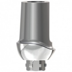 Prepable Ti Abutment, 1.5mm, 0°, Wide Incisor