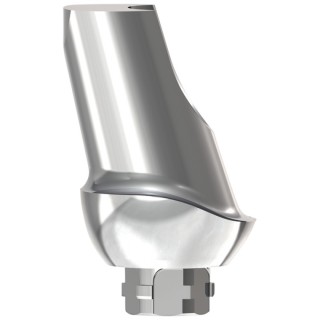 Prepable Ti Abutment, 1.5mm, 15°, Wide Incisor