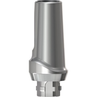 Prepable Ti Abutment, 1mm, 0°, Ø3.25