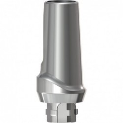 Prepable Ti Abutment, 1mm, 0°, Ø3.25