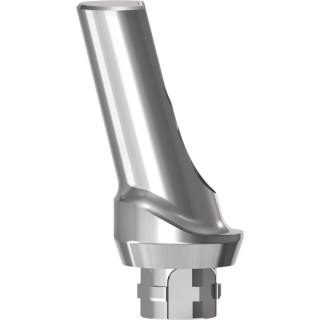 Prepable Ti Abutment, 1mm, 15°, Ø3.25