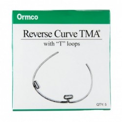 Reverse Curve TMA with T Loop, 34mm, Black, .016 x .022