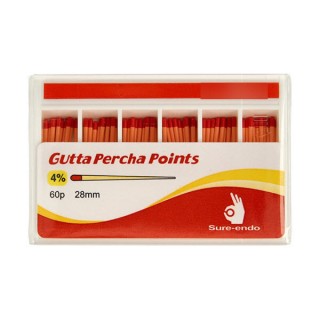 Sure-Endo Gutta Percha Points 40/.04