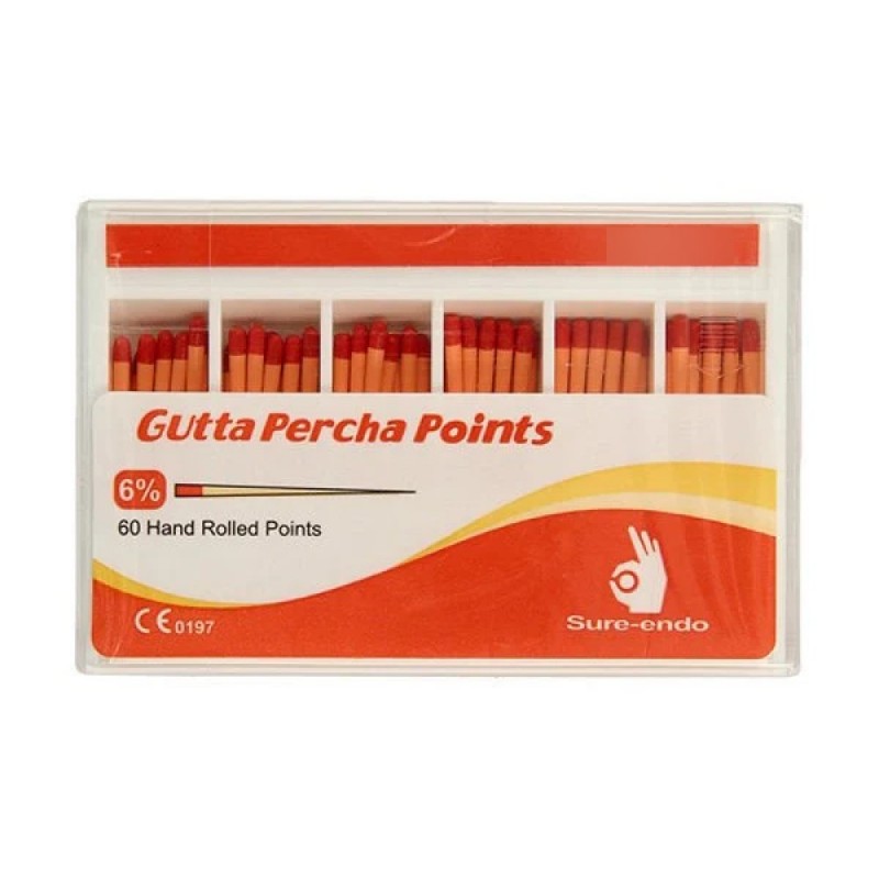 Sure-Endo Gutta Percha Points 50/.06